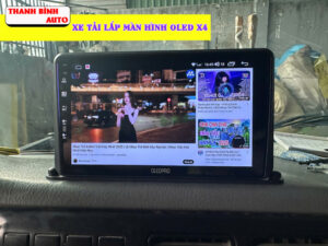 Màn hình Oled X4 lắp cho xe tải TB Auto