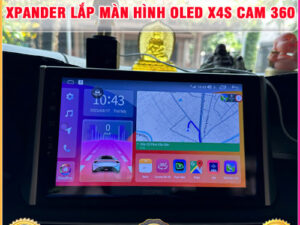 Mitsubishi Xpander lên màn hình Oled X4S Cam 360 TB Auto