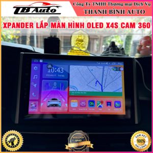 Mitsubishi Xpander lên màn hình Oled X4S Cam 360 TB Auto
