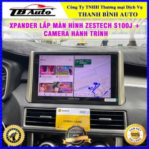Mitsubishi Xpander gắn màn hình Zestech S100J + Camera hành trình