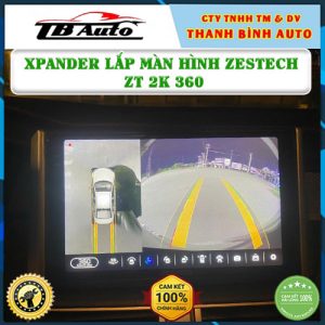 Màn hình Zestech ZT 2K 360 lắp xe Mitsubishi Xpander Thanh Bình Auto