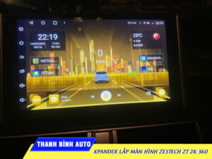 Màn hình Zestech ZT 2K 360 lắp xe Mitsubishi Xpander Thanh Bình Auto