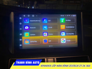Màn hình Zestech ZT 2K 360 lắp xe Mitsubishi Xpander Thanh Bình Auto