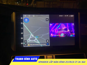 Màn hình Zestech ZT 2K 360 lắp xe Mitsubishi Xpander Thanh Bình Auto