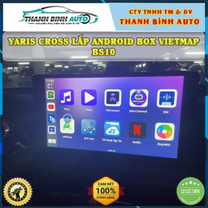 Android Box Vietmap BS10 lắp cho xe Toyota Yaris Cross TBAuto