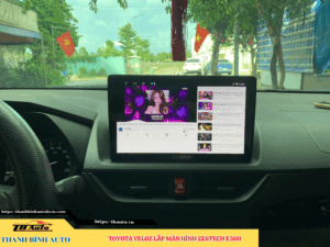 Màn hình Zestech E360 lắp xe Toyota Veloz 2 Toyota Veloz lắp màn hình Zestech E360 TB Auto