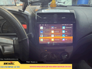 Màn hình Zestech Z18 360 lắp cho xe Toyota Wigo 2019 2 Màn hình Zestech Z18 360 lắp cho xe Toyota Wigo 2019 TB Auto