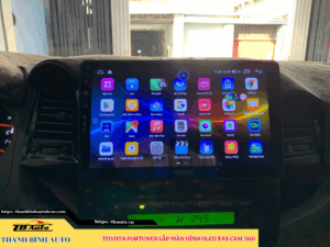 Toyota Fortuner gắn màn hình Oled X4S Cam 360 1 Toyota Fortuner gắn màn hình Oled X4S Cam 360 TB Auto