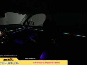 Kia Sorento gắn led nội thất V4 TB Auto
