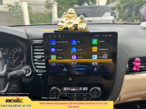 Mitsubishi Outlander lên màn hình Zestech ZT 2K 360 bản Base TB Auto