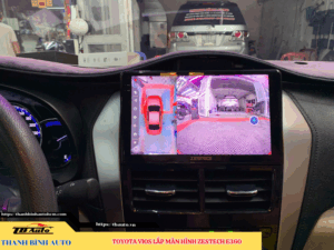 Lắp màn hình Zestech E360 cho xe Toyota Vios 8 Lắp màn hình Zestech E360 cho xe Toyota Vios TB Auto