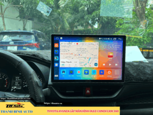 Toyota Avanza lên màn hình Oled 13inch Cam 360 1 Toyota Avanza lên màn hình Oled 13inch Cam 360 TB Auto