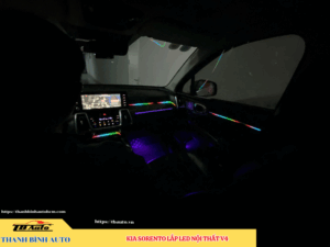 Kia Sorento gắn led nội thất V4 TB Auto
