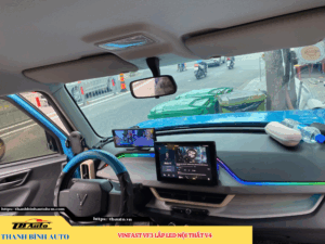 VinFast VF3 gắn Led nội thất V4 TB Auto