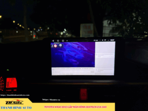 Toyota Wigo 2023 lên màn hình Zestech Z18 360 TB Auto