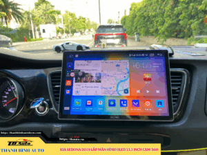 Kia Sedona 2019 gắn màn hình Oled 13.1inch Cam 360 1 Kia Sedona 2019 gắn màn hình Oled 13.1inch Cam 360 TB Auto