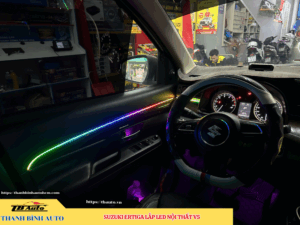Suzuki Ertiga lắp Led nội thất V5 TB Auto