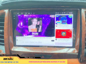Ford Ranger gắn màn hình Zestech ZT 2K 360 TB Auto