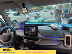 VinFast VF3 gắn Led nội thất V4 TB Auto