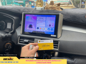 Mitsubishi Xpander gắn màn hình Zestech Z18 + Camera hành trình TB Auto