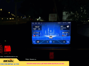 Toyota Wigo 2023 lên màn hình Zestech Z18 360 TB Auto