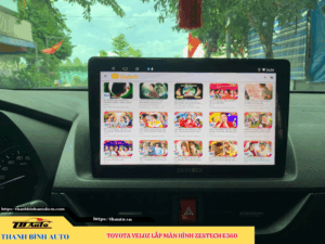 Màn hình Zestech E360 lắp xe Toyota Veloz 5 Toyota Veloz lắp màn hình Zestech E360 TB Auto