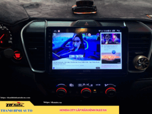 Màn hình Oled X4 lắp cho xe Honda City 3 Màn hình Oled X4 lắp cho xe Honda City TB Auto