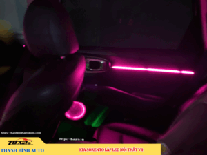 Kia Sorento gắn led nội thất V4 TB Auto