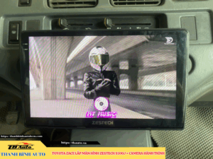 Toyota Zace gắn màn hình Zestech S100J + Camera hành trình 3 Toyota Zace gắn màn hình Zestech S100J + Camera hành trình TB Auto