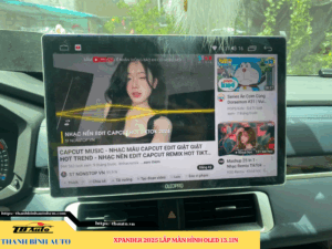 Mitsubishi Xpander 2025 gắn màn hình Oled 13.1inch TB Auto