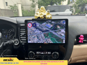 Mitsubishi Outlander lên màn hình Zestech ZT 2K 360 bản Base TB Auto