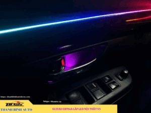 Suzuki Ertiga lắp Led nội thất V5 TB Auto