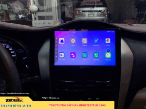 Lắp màn hình Zestech E360 cho xe Toyota Vios 2 Lắp màn hình Zestech E360 cho xe Toyota Vios TB Auto