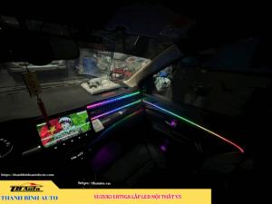 Suzuki Ertiga lắp Led nội thất V5 TB Auto
