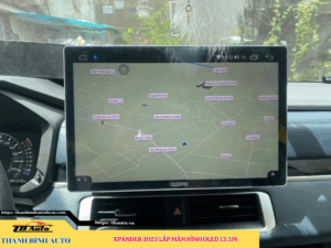 Mitsubishi Xpander 2025 gắn màn hình Oled 13.1inch TB Auto
