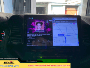 Toyota Fortuner gắn màn hình Oled X4S Cam 360 4 Toyota Fortuner gắn màn hình Oled X4S Cam 360 TB Auto