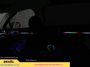 Kia Sorento gắn led nội thất V4 TB Auto