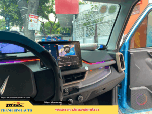 VinFast VF3 gắn Led nội thất V4 TB Auto