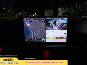 Toyota Wigo 2023 lên màn hình Zestech Z18 360 TB Auto