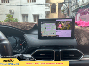 Mazda CX5 2019 - 2024 lắp màn hình Zestech Z18 360 5 THANH BINH AUTO 800 x 600 px 4 22