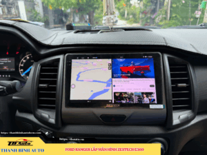 Ford Ranger gắn màn hình Zestech E360 5 Ford Ranger gắn màn hình Zestech E360 TB Auto