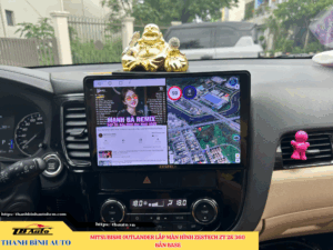 Mitsubishi Outlander lên màn hình Zestech ZT 2K 360 bản Base TB Auto