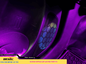Suzuki Ertiga lắp Led nội thất V5 TB Auto