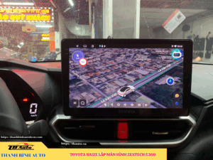 Toyota Raize gắn màn hình Zestech E360 3 Toyota Raize gắn màn hình Zestech E360 TB Auto