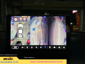 Mazda 2 gắn màn hình Zestech ZT 2K 360 5 Mazda 2 gắn màn hình Zestech ZT 2K 360 TB Auto