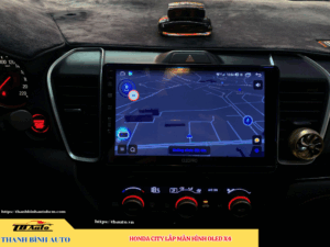 Màn hình Oled X4 lắp cho xe Honda City 4 Màn hình Oled X4 lắp cho xe Honda City TB Auto