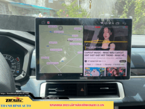 Mitsubishi Xpander 2025 gắn màn hình Oled 13.1inch TB Auto