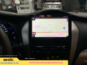 Lắp màn hình Zestech E360 cho xe Toyota Vios 5 Lắp màn hình Zestech E360 cho xe Toyota Vios TB Auto