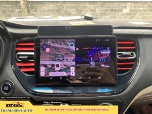 Hyundai Accent 2022 gắn màn hình Zestech S100J TB Auto