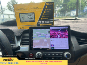 Honda Civic 2010 gắn màn hình Zestech ZT 2K 360 bản Base 5 Honda Civic 2010 gắn màn hình Zestech ZT 2K 360 bản Base TB Auto